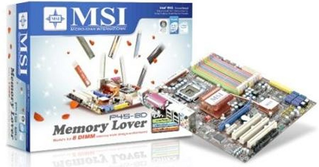 未使用品MSI マザーボード P45-8D-MEMORYLOVER LGA775 MSIの「P45-8D Memory Lover」でメモリを差しまくる：イマドキの